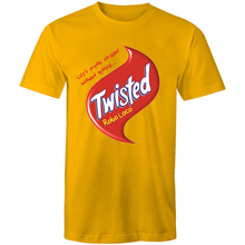 Load image into Gallery viewer, Twisted (Twisties) Gold Tee