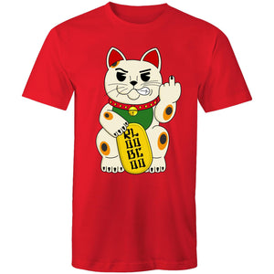 Unlucky Cat Red Tee