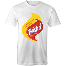 Load image into Gallery viewer, Twisted (Twisties) White Tee
