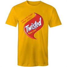 Load image into Gallery viewer, Twisted (Twisties) Gold Tee
