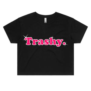 Trashy - Womens Crop Tee