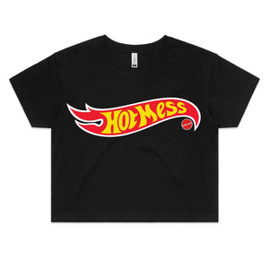 Hot Mess - Womens Crop Tee